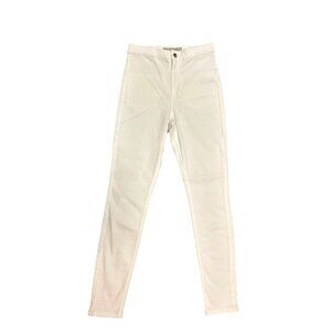 Topshop Moto Joni Petite White Skinny Jeans W28 L28 VGUC